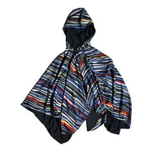 RainCaper Multi Color Hooded Poncho